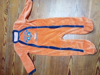 pyjama velours, bébé rêve, 12 mois