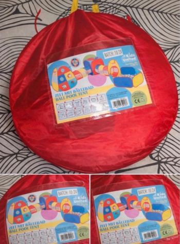 Tente de jeu avec tunnel pour enfant