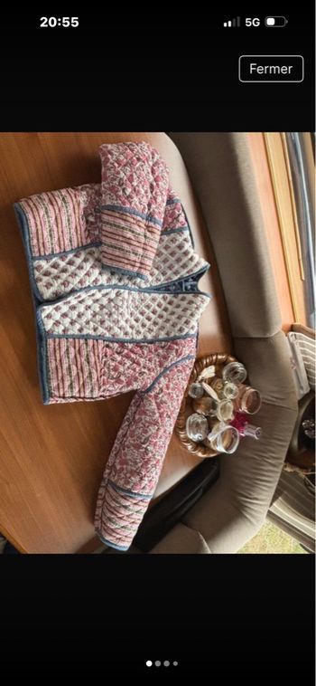 Vend veste matelasse mango