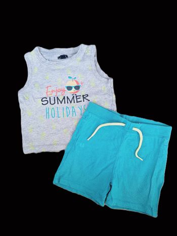 Ensemble short + débardeur 18 mois Kiabi