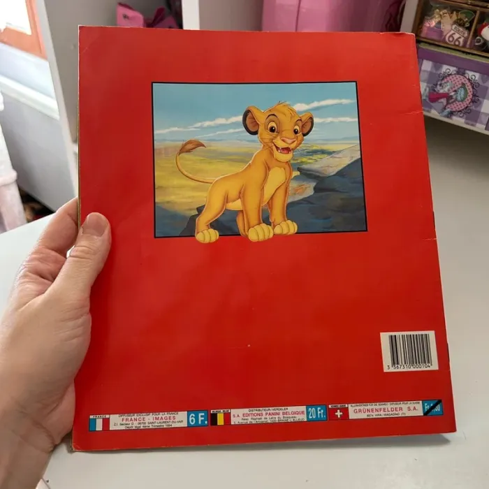 Album panini le roi lion vintage - photo numéro 2
