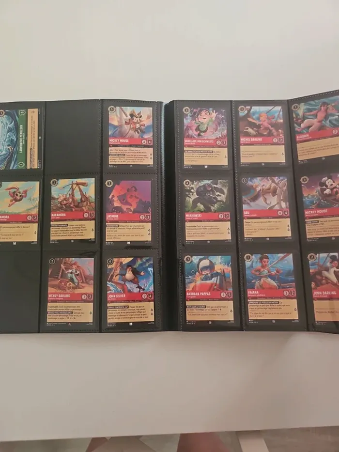 Classeur cartes Lorcana - La mer azurite - 150 cartes - photo numéro 2