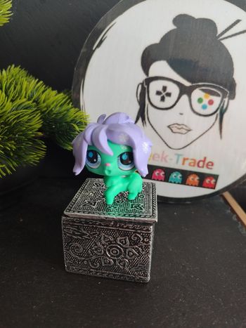 LPS00737 My Littlest Petshop Pet Shop LPS Hasbro sheepdog Bobtail Chien Dog 2829