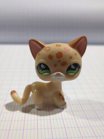 figurine littlest petshop lps Chat Lune