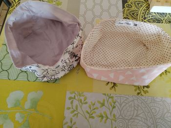 Lot de 2 poches pour accessoires