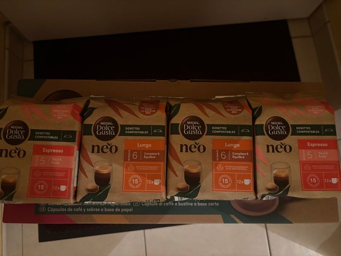 Machine à café Neo NEUVE + 4 Paquets de café - photo numéro 3