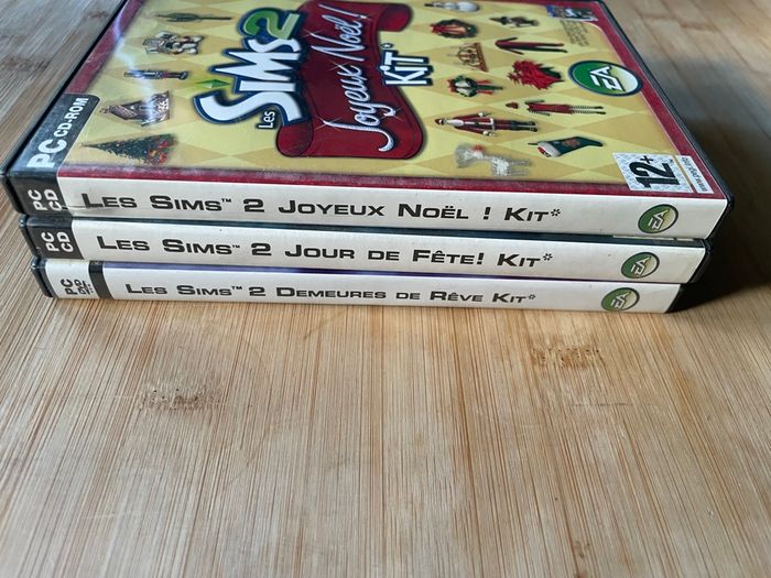 🎮 Lot 3 jeux PC Les Sims 2 – Kits d’extension officiels EA - photo numéro 2