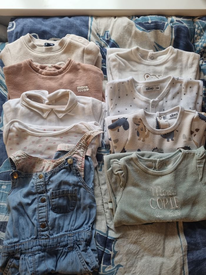 Lot vêtements bébé fille 3 mois - photo numéro 4