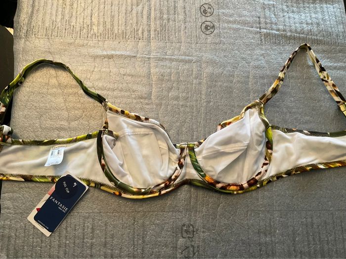 Haut maillot vert imprimé Fantasie neuf - photo numéro 6