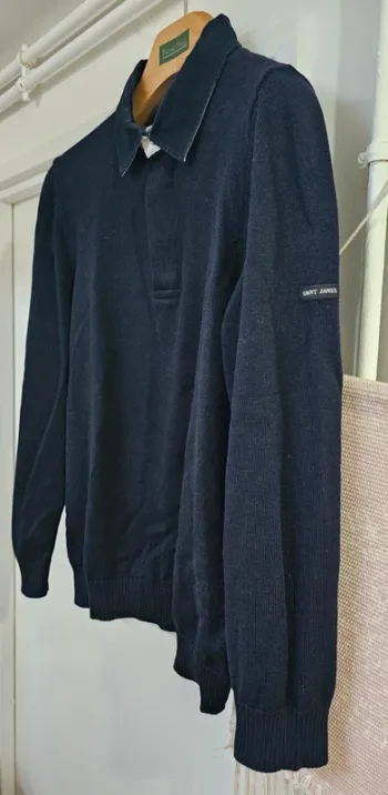 Pull 100% Laine Merino Saint James Taille L
