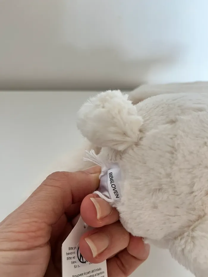 Little red love heart bashful bunny Jellycat - photo numéro 5