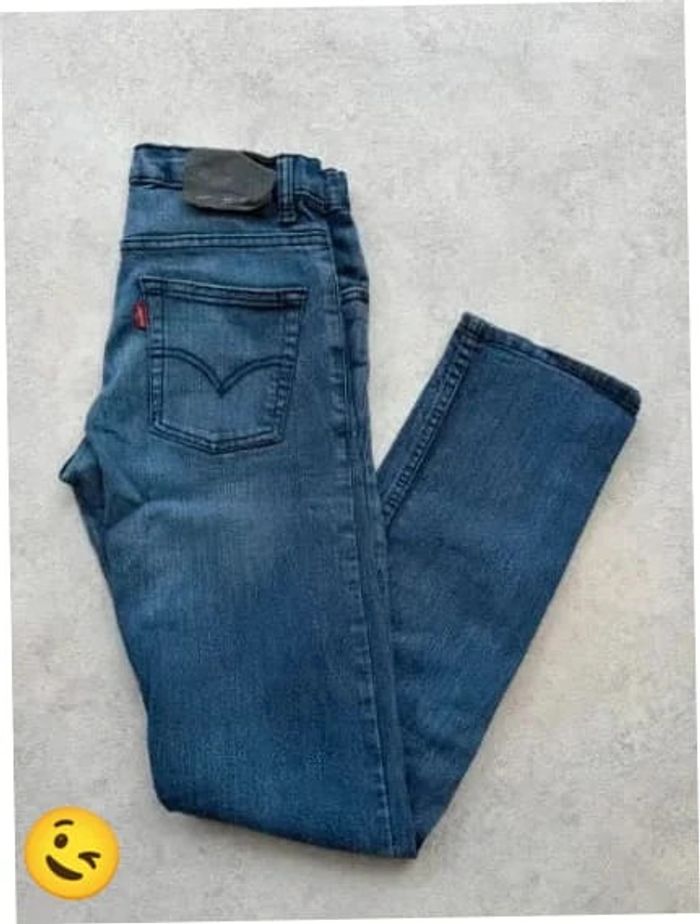 Jeans Levi's 511 W27 FR36 L29 coupe skinny bleu marine Femme Women pan522b