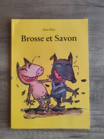 Livre pour enfants "brosse et savon"