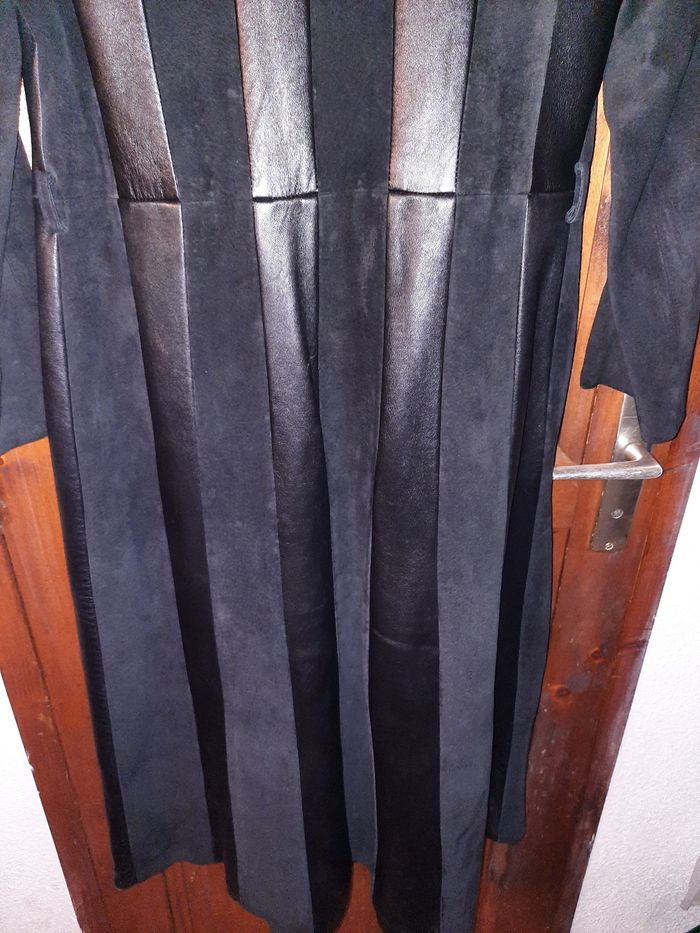 Manteau cuir et daim - photo numéro 5