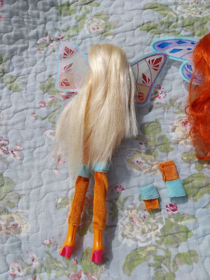 2 Poupées Bloom et Stella Lovix Winx Club Witty Toys Smoby saison 4 Fairy - photo numéro 7