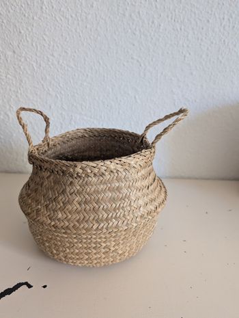 Panier en osier Maisons du Monde