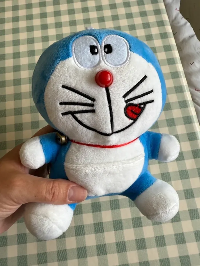 Peluche avec ventouse Doraemon - photo numéro 2