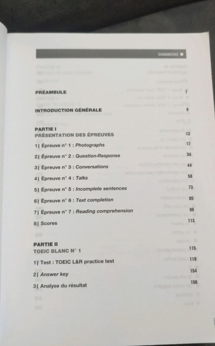 Livre manuel réussir le test TOEIC nouvel version - photo numéro 4