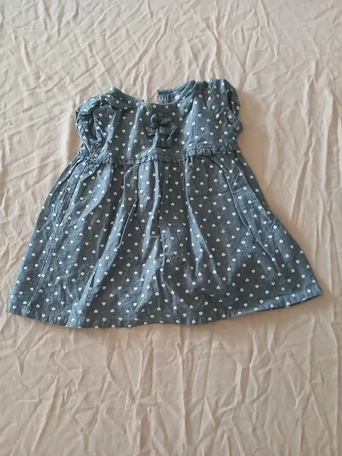 Robe manche courte 9 mois