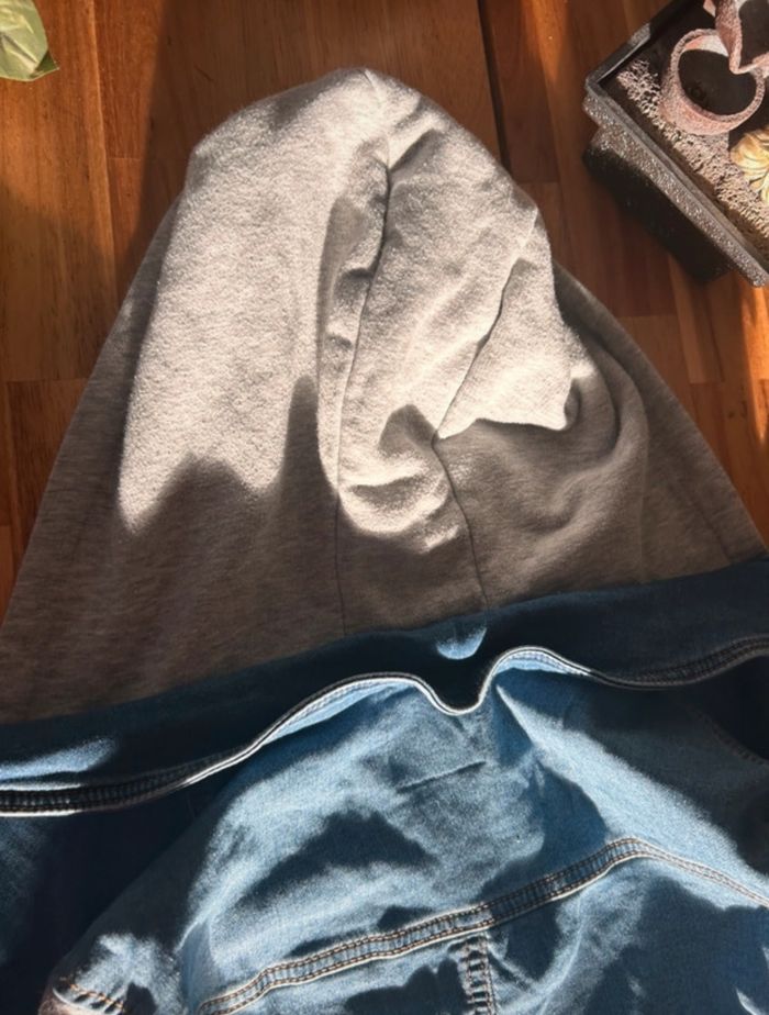 Veste en jeans/tissus de taille 12/13 ans - photo numéro 8