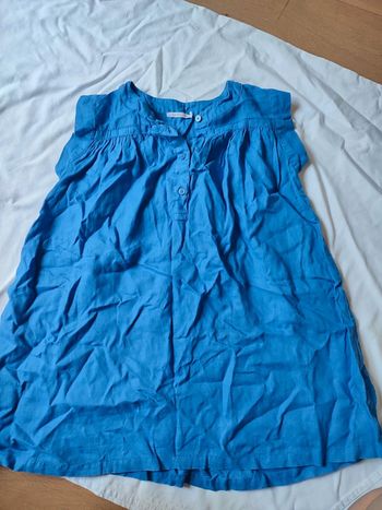 Robe en lin 8 ans