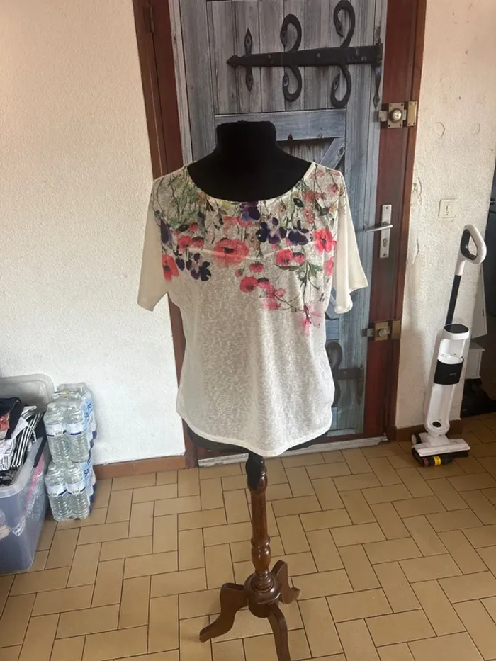 Tee shirt legé femme grande taille