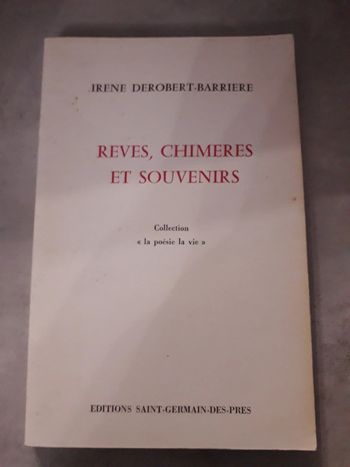 Rêves, chimères et souvenirs recueil de poésie
