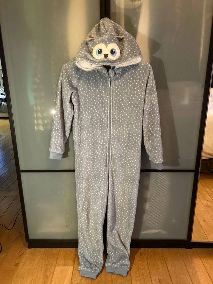 Combinaison Pyjama velours 10 ans