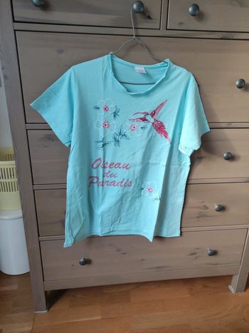 Tunique femme turquoise 48