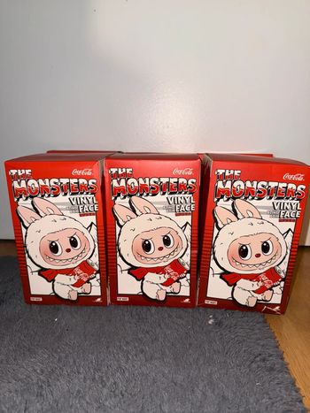 Set complet The monsters Labubu Vinyl Face Coca cola Pop Mart(Whole set)