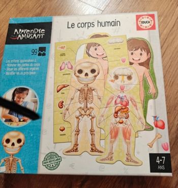 Puzzle corps humain