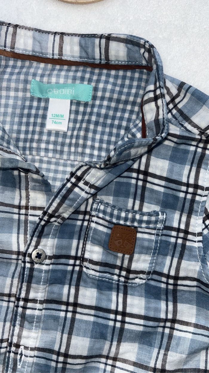 Ensemble chemise à carreaux + jean 👔 👖 - photo numéro 5
