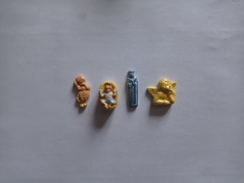 Lot de 4 fèves Jésus/Angelots