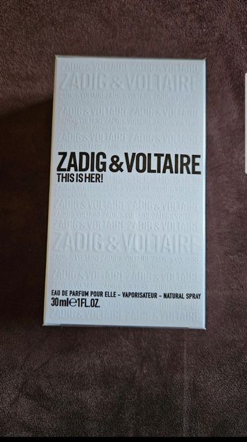 Parfum zadig et voltaire this is her
