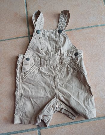 Salopette beige