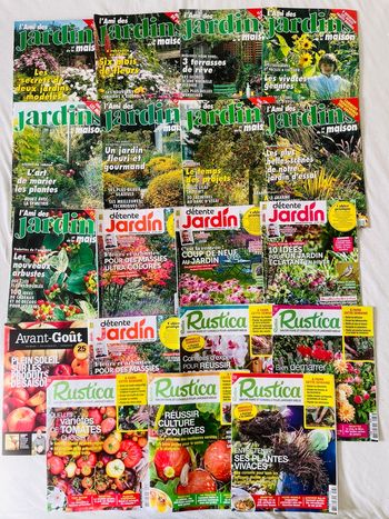 Lot Magazines Jardin