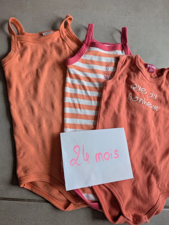3 bodies sans manches - photo numéro 2