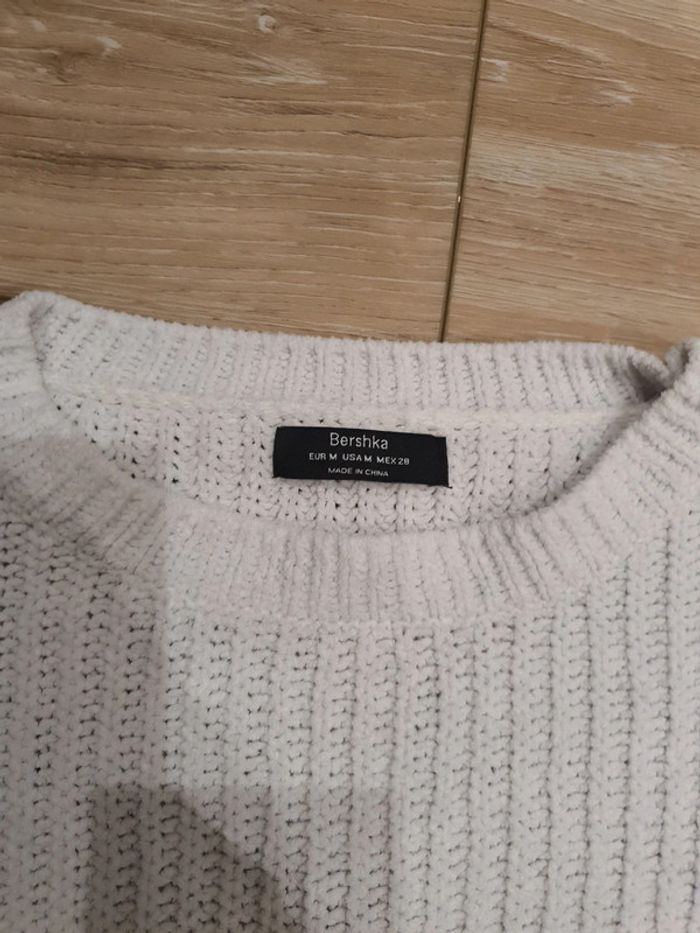 Pull blanc - photo numéro 3