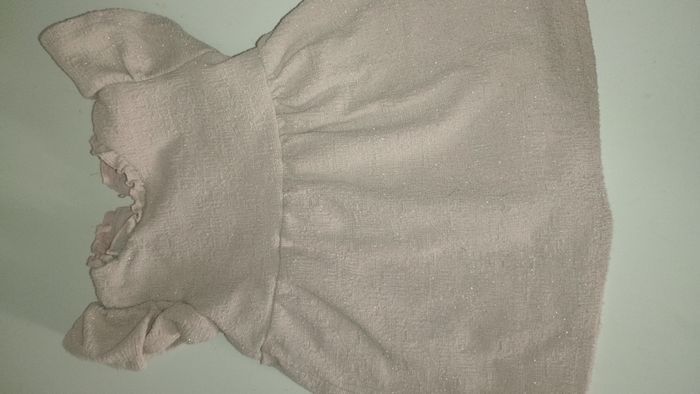 Robe rose pailletée