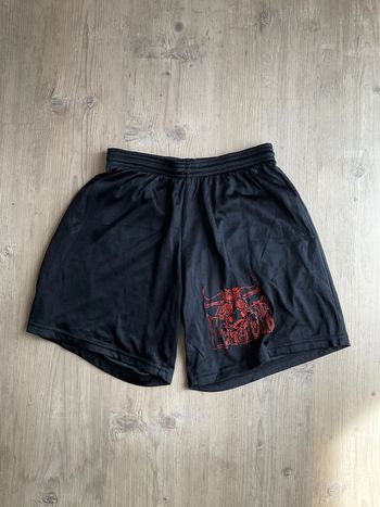 Short léger de sport noir pour homme Yale Longhorns fabriqué aux USA taille M 372