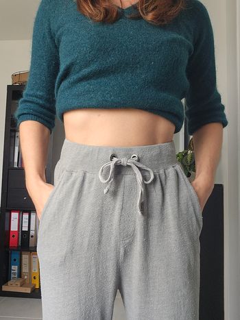 Pantalon gris Undiz