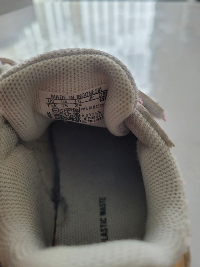Baskets Adidas Stan Smith dorées pointure 24 - photo numéro 5