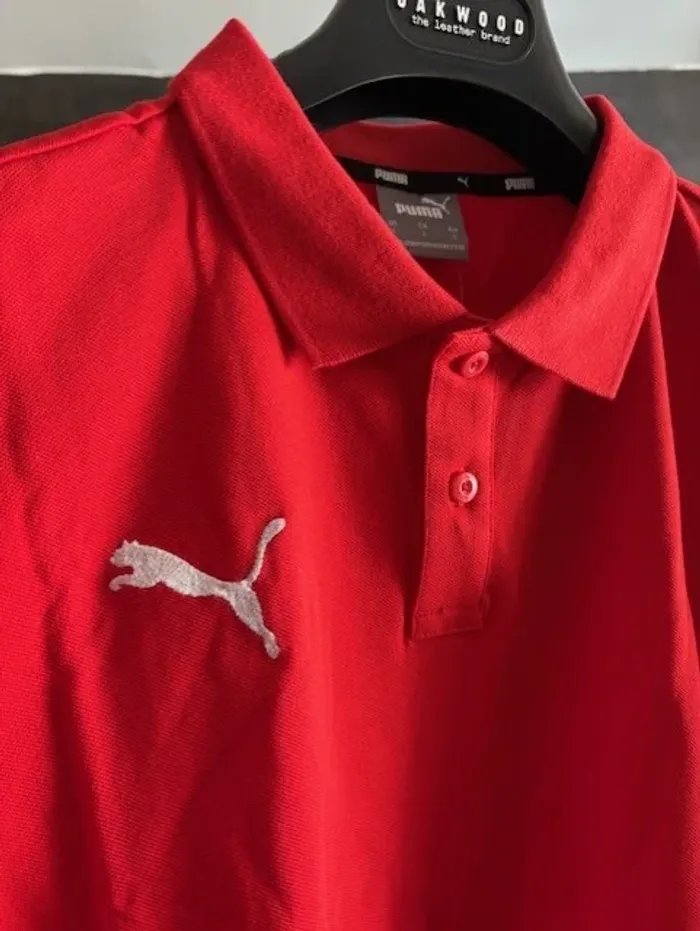 polo homme puma rouge taille L - photo numéro 11