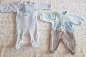 Lot pyjamas naissance