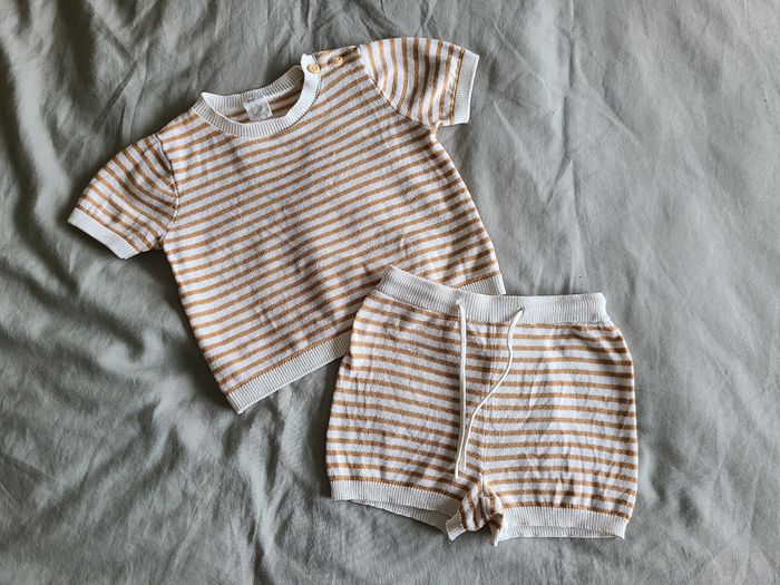 Ensemble H&M rayé en maille