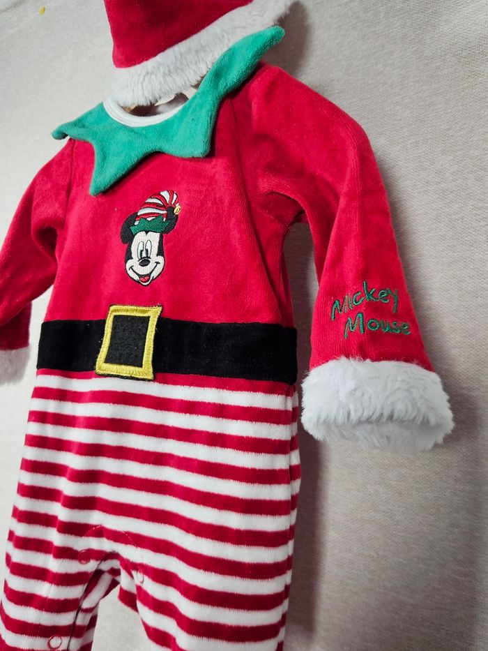 Pyjama de Noël Mickey disney primark 3-6 mois 68 cm - photo numéro 3
