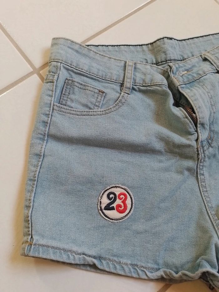 Short en jeans femme Bleu ciel - photo numéro 11