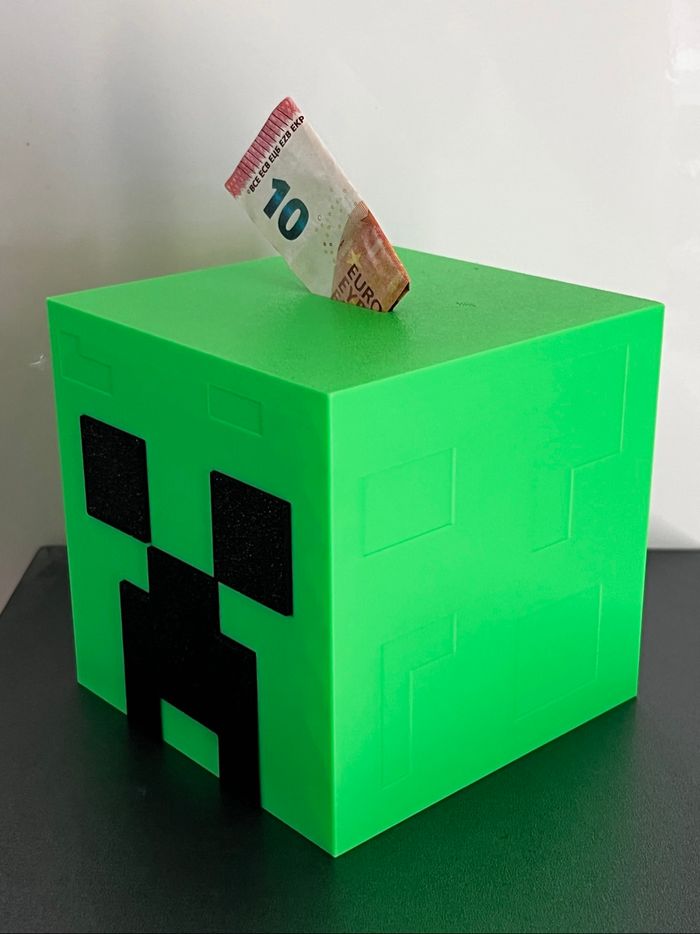 Tirelire Minecraft Creeper - photo numéro 2