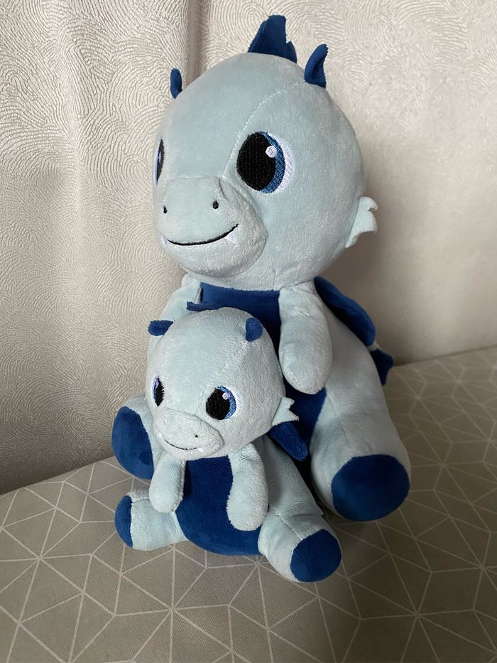 Dragon dragonne et son dragonneau 30 cm Jemini - photo numéro 2