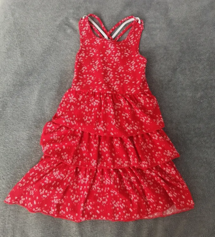 Robe Orchestra à bretelles motifs fleurs